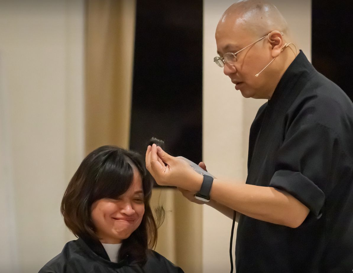 Letting Go Through a Strand of Hair